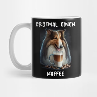 Collie - First A Coffee (de) Mug